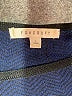 Foxcroft Chevron-herringbone Blue Cardigan Size L - photo 7