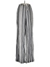 Forever Young Stripes Silver Casual Pants Size S - photo 1