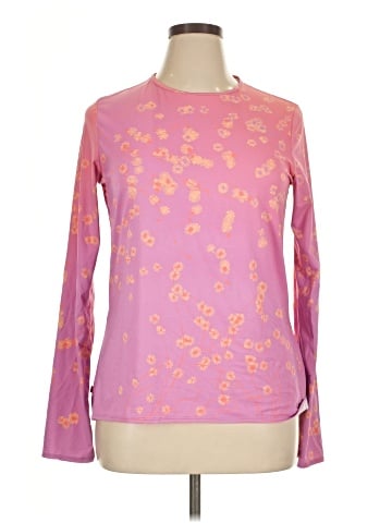 Terry Long Sleeve Blouse (view 1)