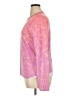Terry Pink Long Sleeve Blouse Size XL - photo 5