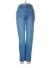 Forever 21 Stripes Blue Jeans Size 28 waist - photo 1