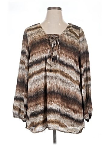 Fashion Bug 3/4 Sleeve Blouse (view 1)
