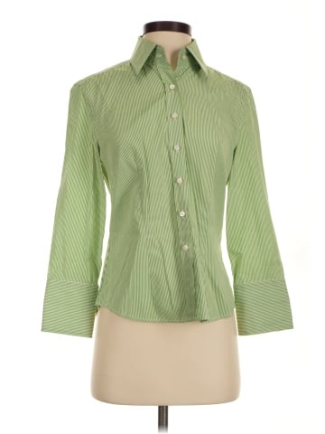 J. McLaughlin 3/4 Sleeve Button-Down Shirt (view 1)