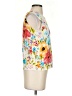 Rafael Ivory Sleeveless Blouse Size S - photo 4