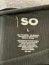 SO Solid Black Casual Dress Size L - photo 7