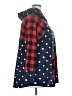 Lularoe Checkered-gingham Blue Poncho Size XXL - photo 4