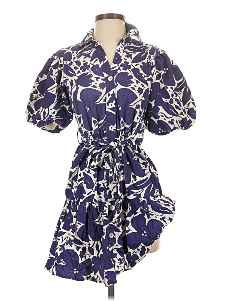 Pre-owned Jessica Simpson Casual Dress In Blue