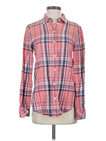 Elizabeth and James Long Sleeve Button-Down Shirt (view 1)