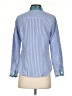 J.Crew 100% Cotton Stripes Blue Long Sleeve Button-Down Shirt Size 4 - photo 2