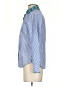 J.Crew 100% Cotton Stripes Blue Long Sleeve Button-Down Shirt Size 4 - photo 5