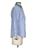 J.Crew 100% Cotton Stripes Blue Long Sleeve Button-Down Shirt Size 4 - photo 4