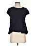 Jil Sander Black Short Sleeve Top Size EU (IT) 40 / US 4 - photo 1