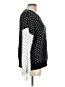 Nautica Polka Dots Black Pullover Sweater Size L - photo 4