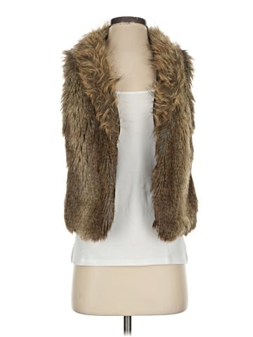 Express Faux Fur Vest (view 1)