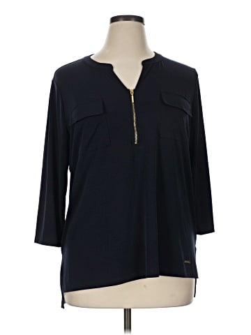 Ellen Tracy 3/4 Sleeve Top (view 1)