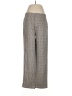 Brunello Cucinelli 100% Linen Tweed Gray Blue Linen Pants Size 8 - photo 1