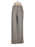 Brunello Cucinelli 100% Linen Tweed Gray Blue Linen Pants Size 8 - photo 2