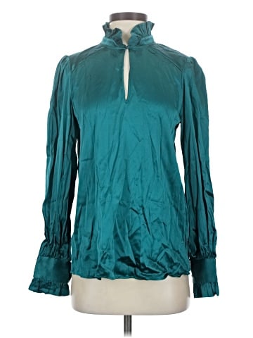 Dea Kudibal Long Sleeve Silk Top (view 1)
