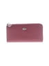 Lacoste 100% Polyvinyl Chloride Burgundy Wallet One size - photo 1