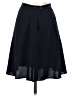DKNY 100% Wool Solid Blue Wool Skirt Size 2 - photo 1