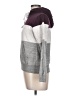 Doublju Color Block Gray Pullover Sweater Size L - photo 5