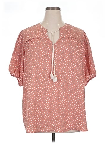 Molly & Isadora Short Sleeve Henley (view 1)