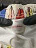 Hanna Andersson 100% Recycled Polyester Print Ivory Board Shorts Size 5 - photo 3