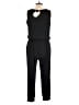 Anrabess Solid Black Jumpsuit Size XL - photo 2