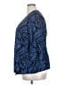 Alex Evenings Paisley Blue Blazer Size 3X - photo 5