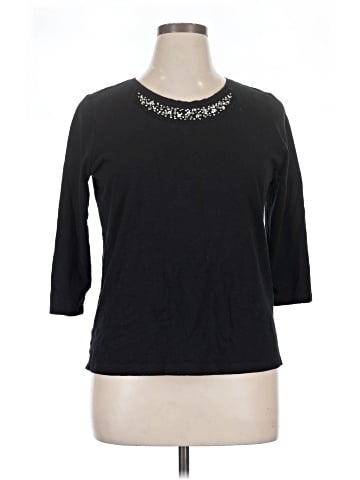 St. John's Bay 3/4 Sleeve Top (view 1)