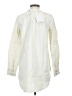 Sandrine Rose Solid Ivory Long Sleeve Button-Down Shirt Size S - photo 2