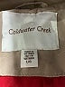 Coldwater Creek 100% Polyester Red Raincoat Size L - photo 6