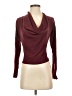 SIMKHAI Burgundy Long Sleeve Top Size XS (estimated) - photo 1