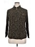 Jones Studio Tweed Gold Long Sleeve Blouse Size XL - photo 1