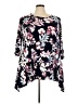Woman Within Black 3/4 Sleeve Blouse Size 22 (1X) - photo 1