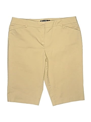 7th Avenue Design Studio New York & Company Khaki Shorts (view 1)