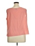 Essentials by Milano Orange Sleeveless Blouse Size 1X - photo 2