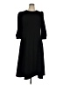 Calvin Klein Solid Black Casual Dress Size 16 - photo 1