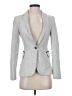 Zara Basic Chevron-herringbone Gray Blazer Size XS - photo 1