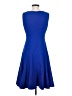Ellen Tracy Solid Blue Cocktail Dress Size 4 - photo 2
