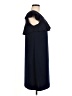 Roz & Ali Solid Blue Casual Dress Size 8 - photo 4