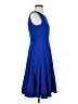 Ellen Tracy Solid Blue Cocktail Dress Size 4 - photo 4