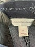Christopher & Banks Chevron-herringbone Blue Casual Pants Size 10 - photo 6
