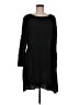 Gap 100% Rayon Solid Black Casual Dress Size M - photo 1