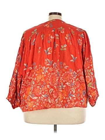 Pilcro 3/4 Sleeve Blouse (view 2)