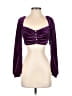 Better be Purple 3/4 Sleeve Blouse Size S - photo 1