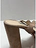 Prada 100% Suede Tan Suede Platform Sandals Size EU 36 1/2 - photo 7