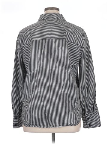 Worthington Long Sleeve Button-Down Shirt (view 2)
