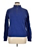 Karen Scott 100% Cotton Blue Pullover Sweater Size XL - photo 1