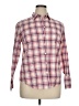 Lands' End Plaid Pink Long Sleeve Button-Down Shirt Size 14 (petite) - photo 1